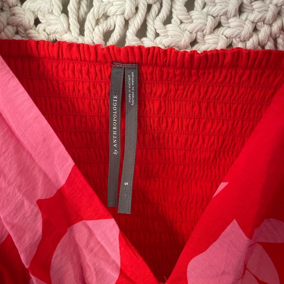 Anthropologie Silver Lake Flutter Sleeve Maxi Dress - Picture 4 of 6